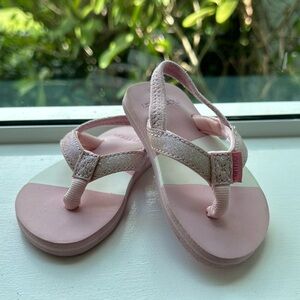 Hari Mari Pink Glitter Sandal Size 5